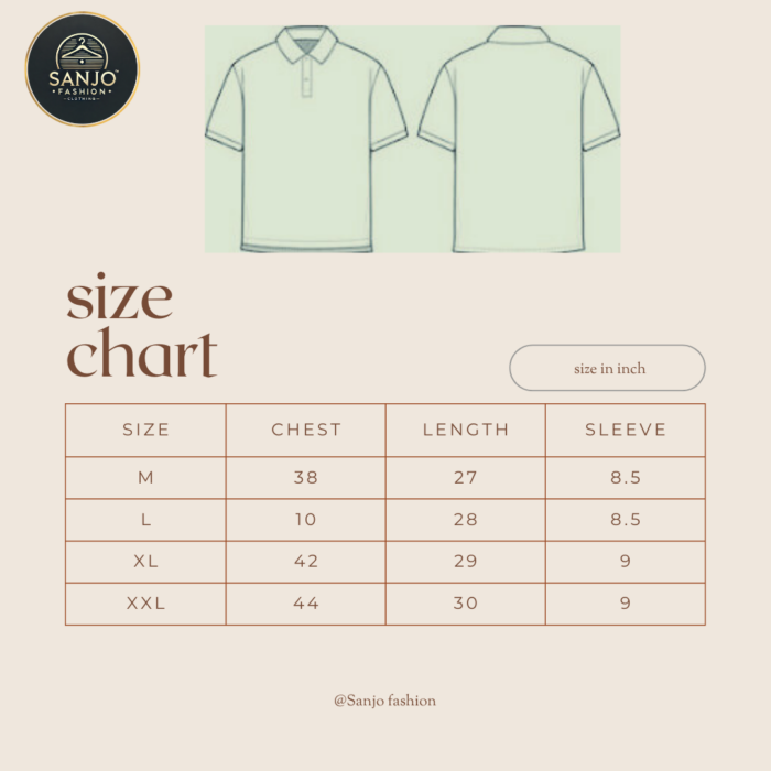 Measurement Chart